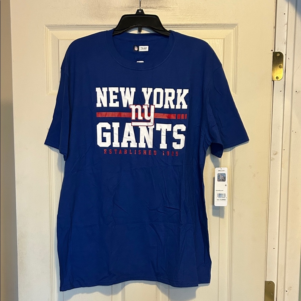 Team Apparel New York Giants NFL T-Shirt Size XL
